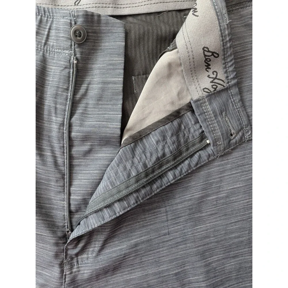 Ben Hogan Men’s Gray Golf Shorts Size 40 Outdoor Quick-Dry Pockets Timeless